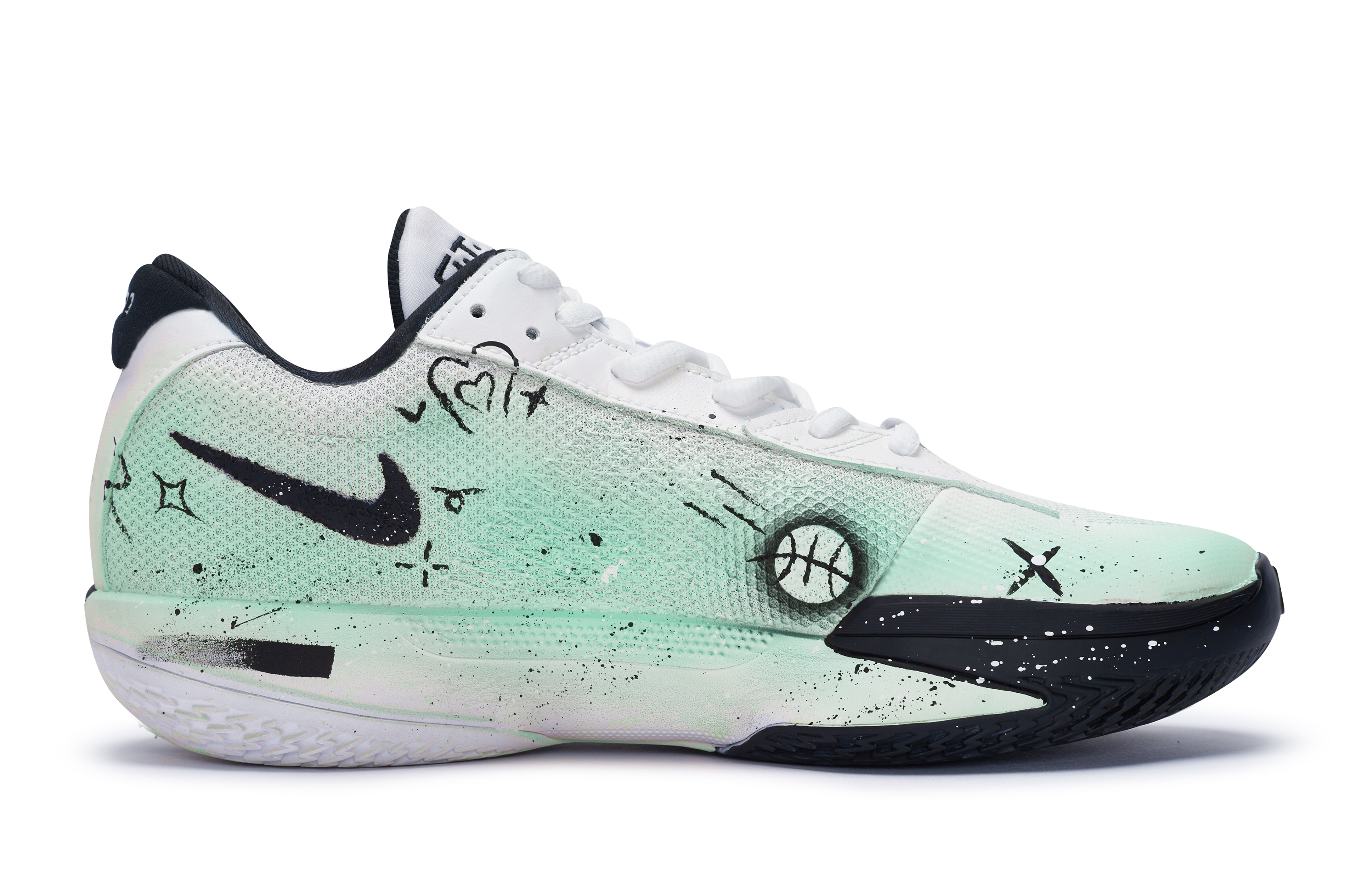 Nike Air Zoom G.T. Cut Academy 811 Manufacturing, Rocket Dog Blue, Special Shoe Box Low top Basketball Shoes Unisex