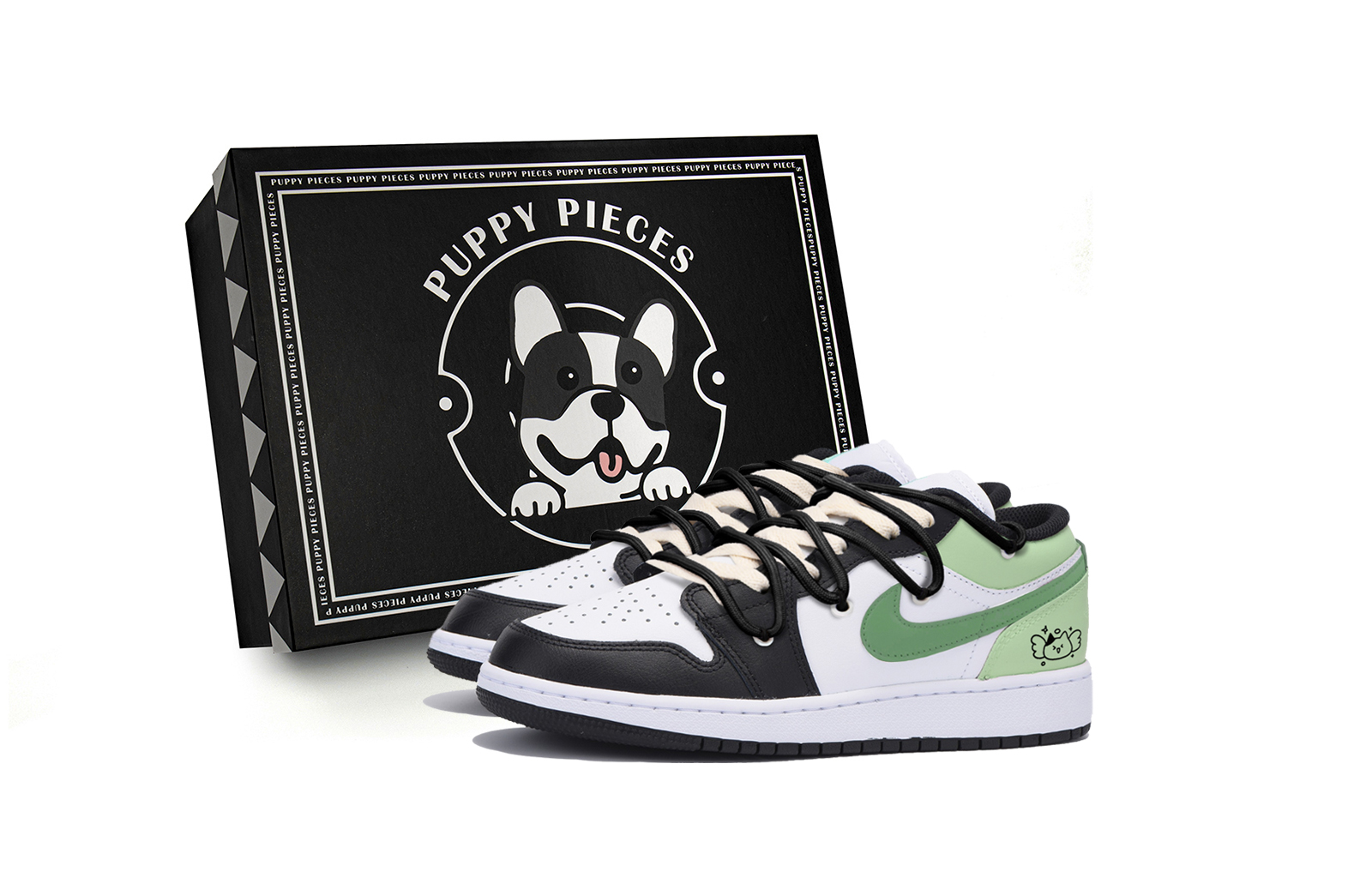 Jordan Air Jordan 1 Vintage Basketball Shoes Men’s Low Top Black Green