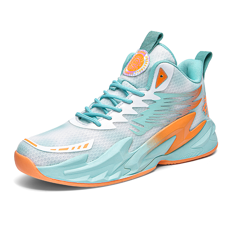 GQWE Slip Resistant And Breathable High top Basketball Shoes Unisex