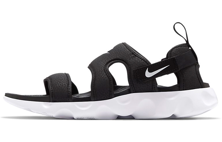 Женские сандалии Nike Owaysis Sandal (черно-белые)