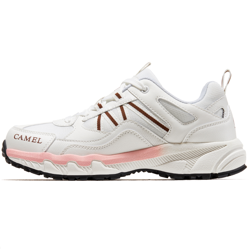 CAMEL Coiled Dragon 2.0 Mesh Slip Resistant Abrasion Resistant Waterproof Low top Casual Shoes Women’s White Pink Black