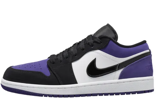 Jordan 1 Low Court Purple