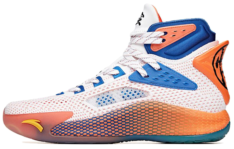 Anta Basketball Collection Comfortable Cushioning Slip Resistant Abrasion Resistant High top Basketball Shoes Men’s
