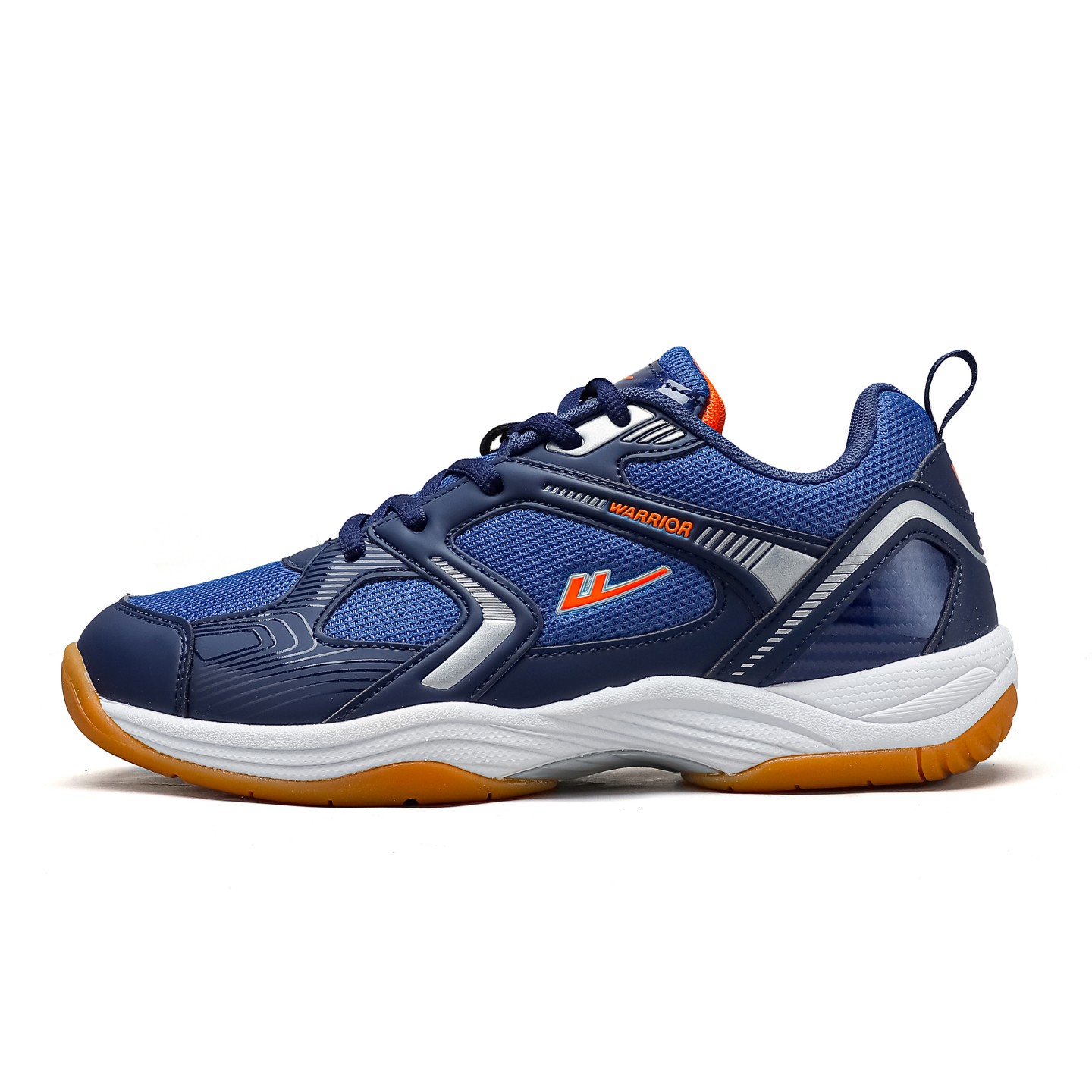 Warrior Cushioning Breathable Support Cushioning Breathable Support Low top Badminton Shoes Men’s Blue