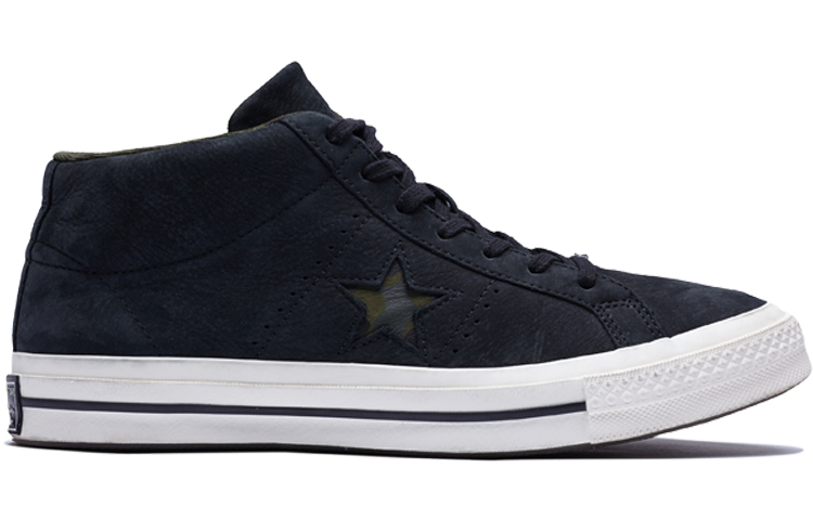 Кеды Converse One Star Utility Camo (черно-белые) — фото 2