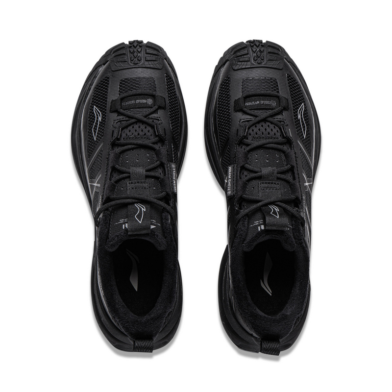 Li Ning Outdoor CF Tracing, Xingchuan SE FLEECE Lined, Fashion Comfortable Outdoor Low top Hiking Shoes Unisex