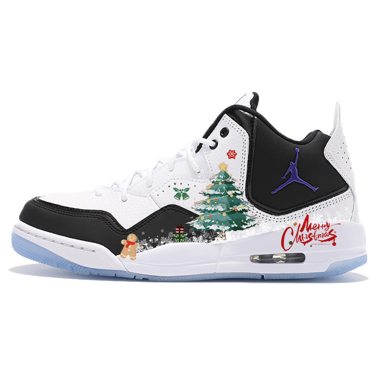 Jordan Courtside 23 Vintage Basketball Shoes Women’s Mid Top Black/White