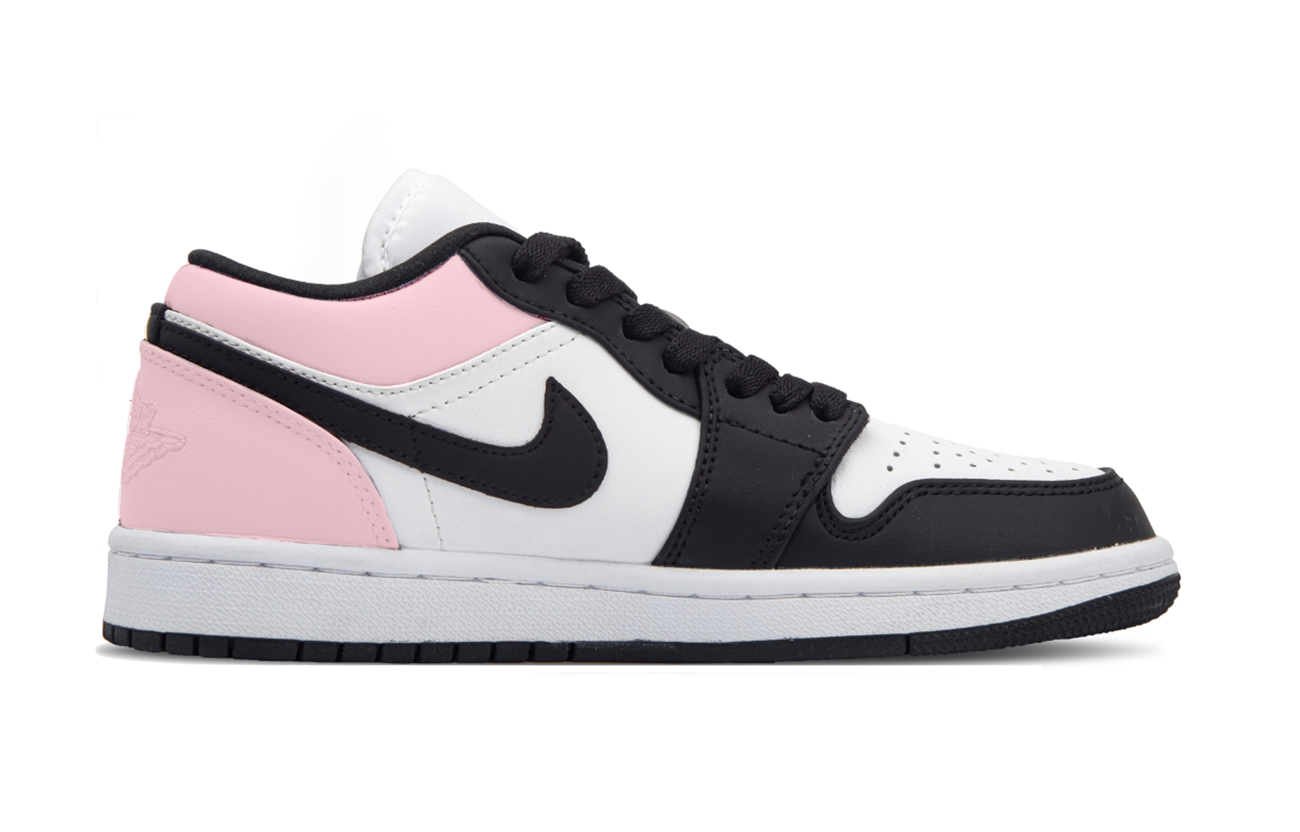 Jordan Air Jordan 1 LOVE Pink Abrasion Resistant Low top Vintage Basketball Shoes Women’s Pink