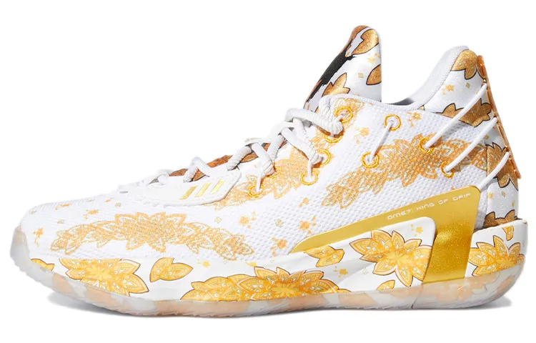 Dame 7 Ric Flair x Dame 7 Adidas Gca 'White Gold Metallic'
