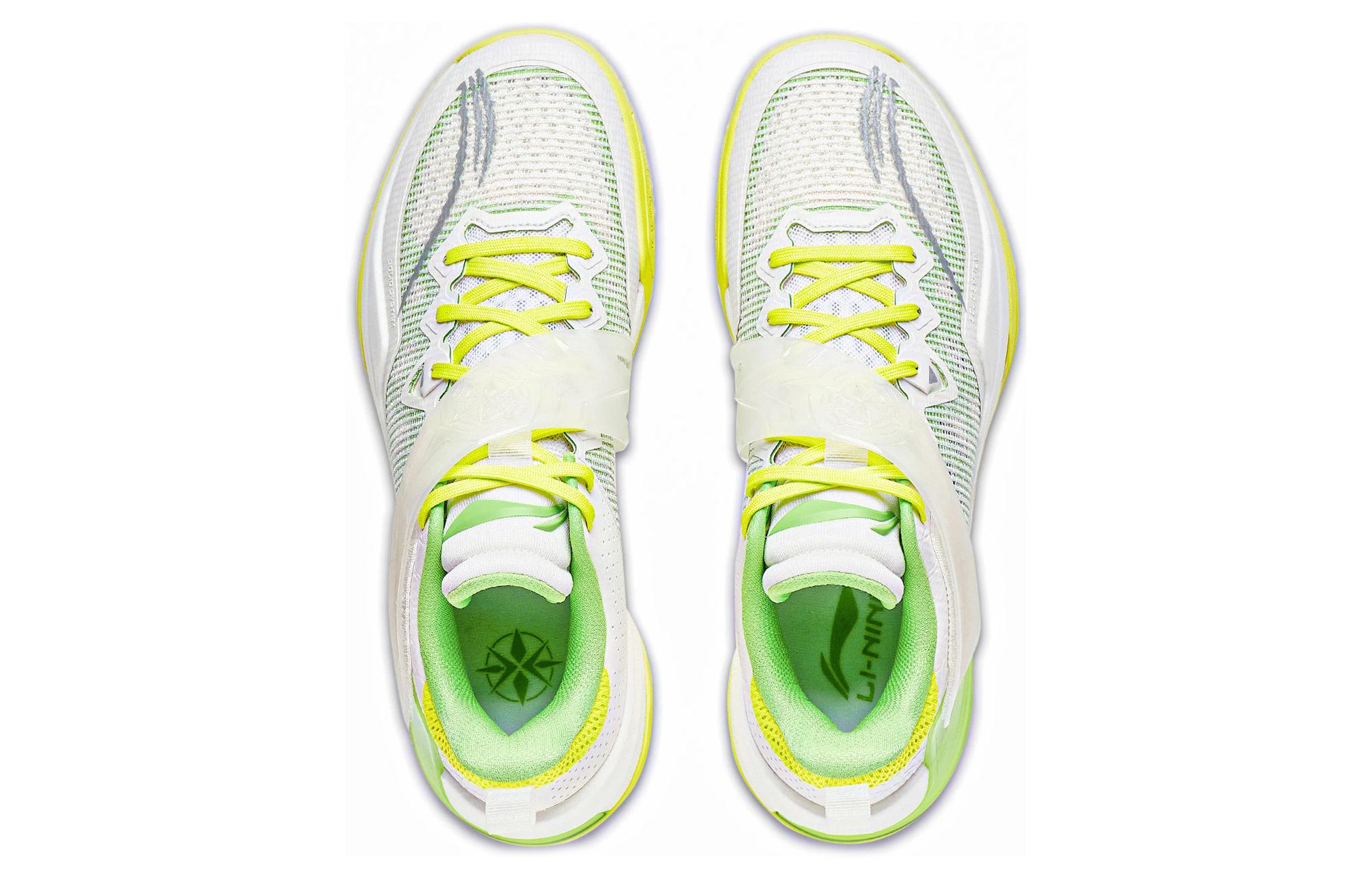 Li Ning Liren3 TEAM Textile, Synthetic Leather Cushioning Slip Resistant Abrasion Resistant Low top Basketball Shoes