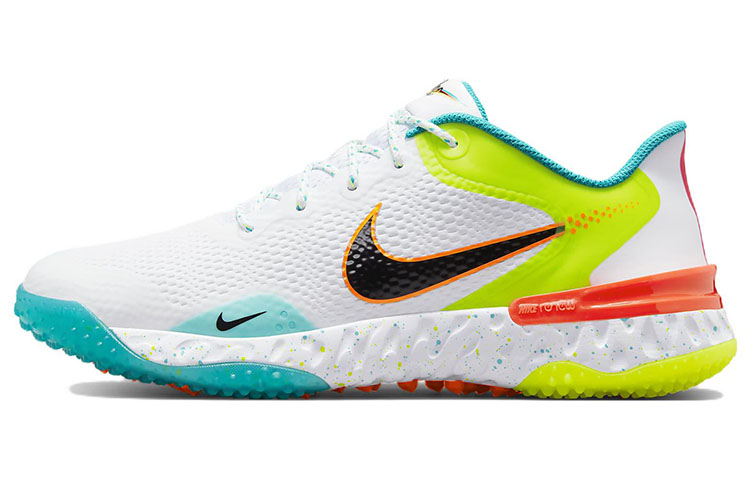 Nike Alpha Huarache Elite 3 Turf White Neon
