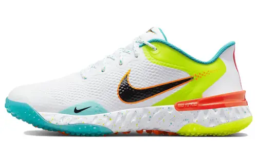 Nike Alpha Huarache Elite 3 Turf White Neon