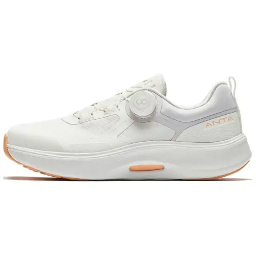 Anta Shen Xing Pro Slip Resistant Abrasion Resistant Low top Training Shoes Women's White Gray