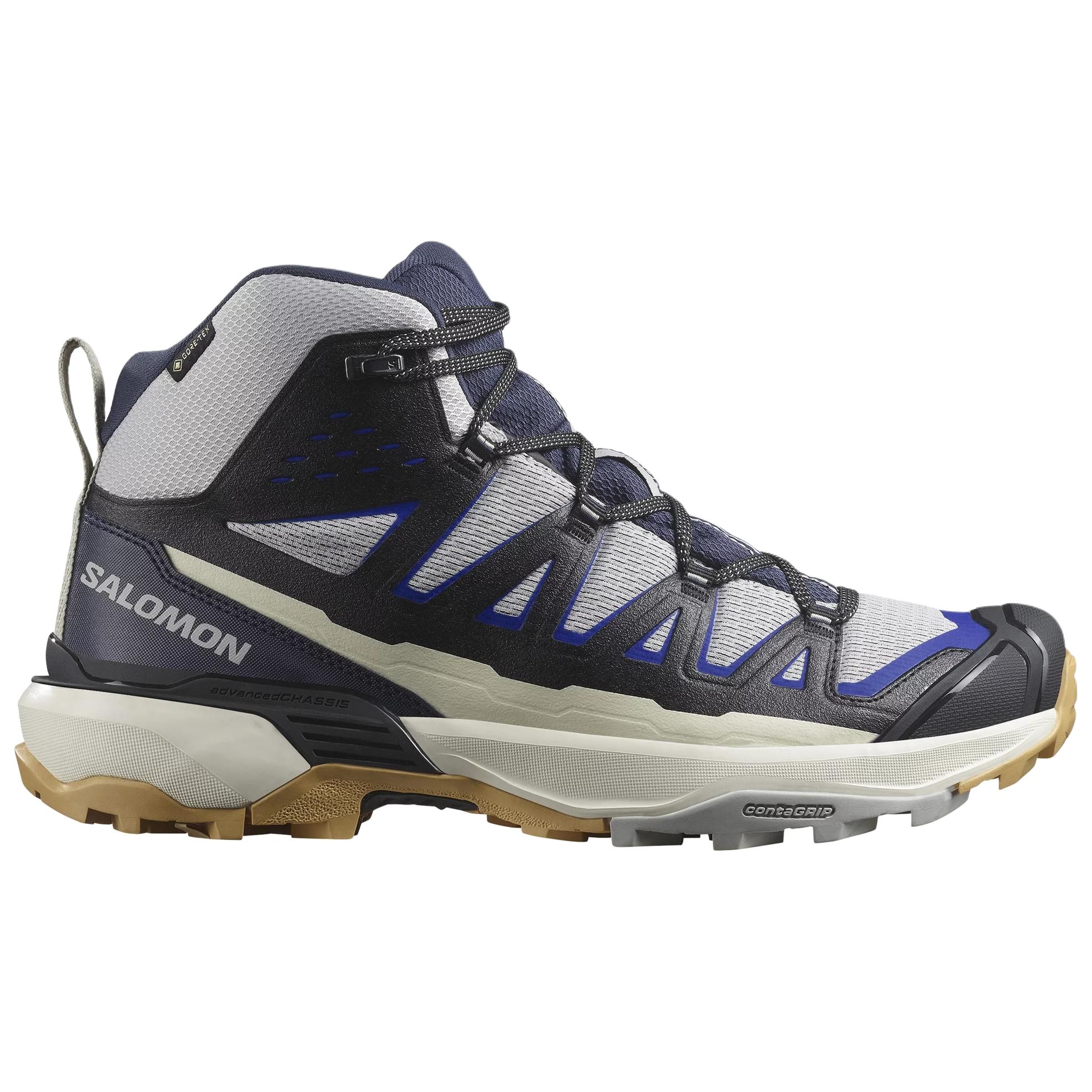 SALOMON X ULTRA 360 Slip Resistant Abrasion Resistant Mid top Mountaineering Shoes Men’s Gray Black