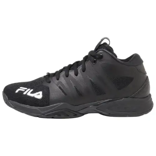 FILA Spaghetti Low top Basketball Shoes Unisex Black