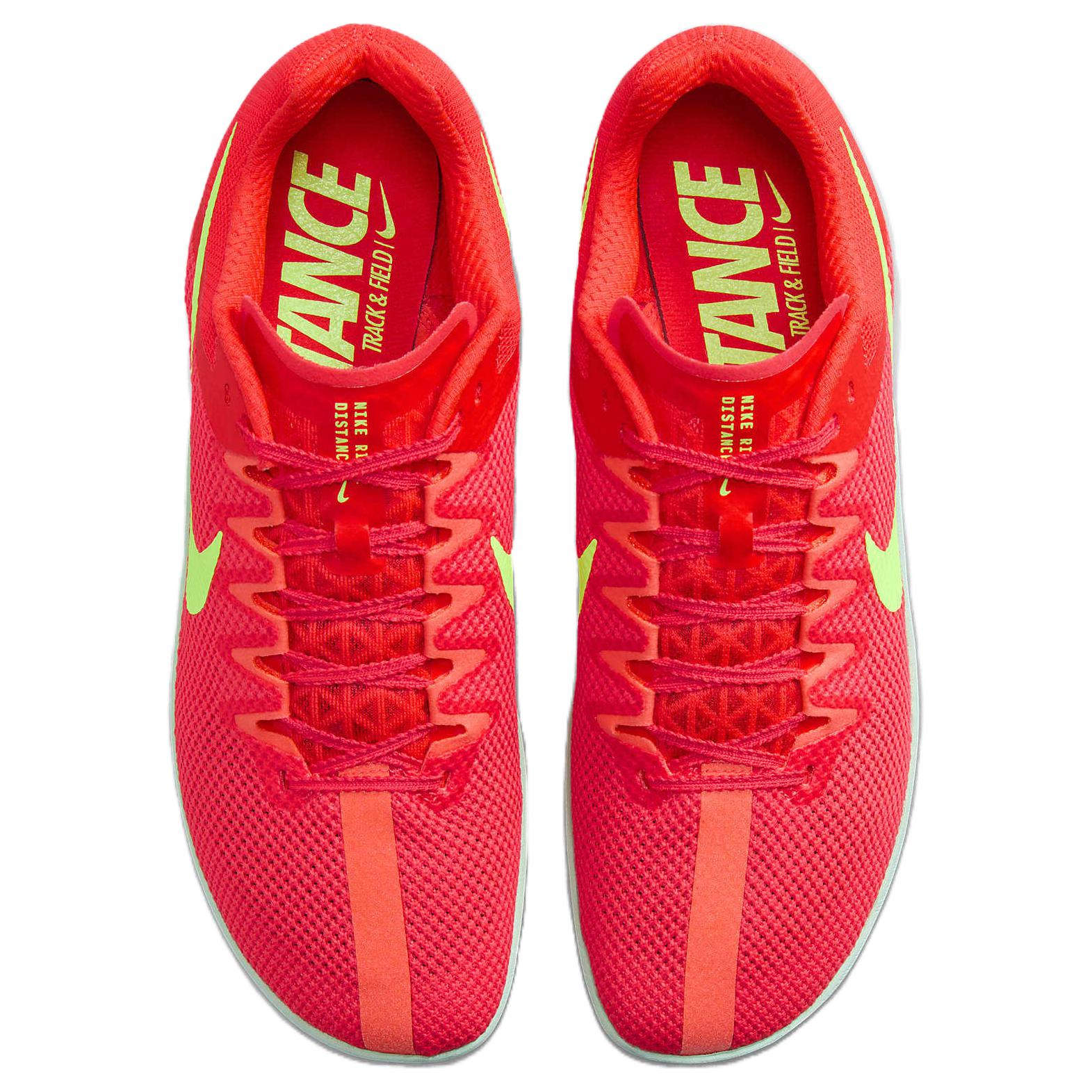 Nike Zoom Rival Distance Bright Crimson Barely Volt Lime Blast Washed Coral