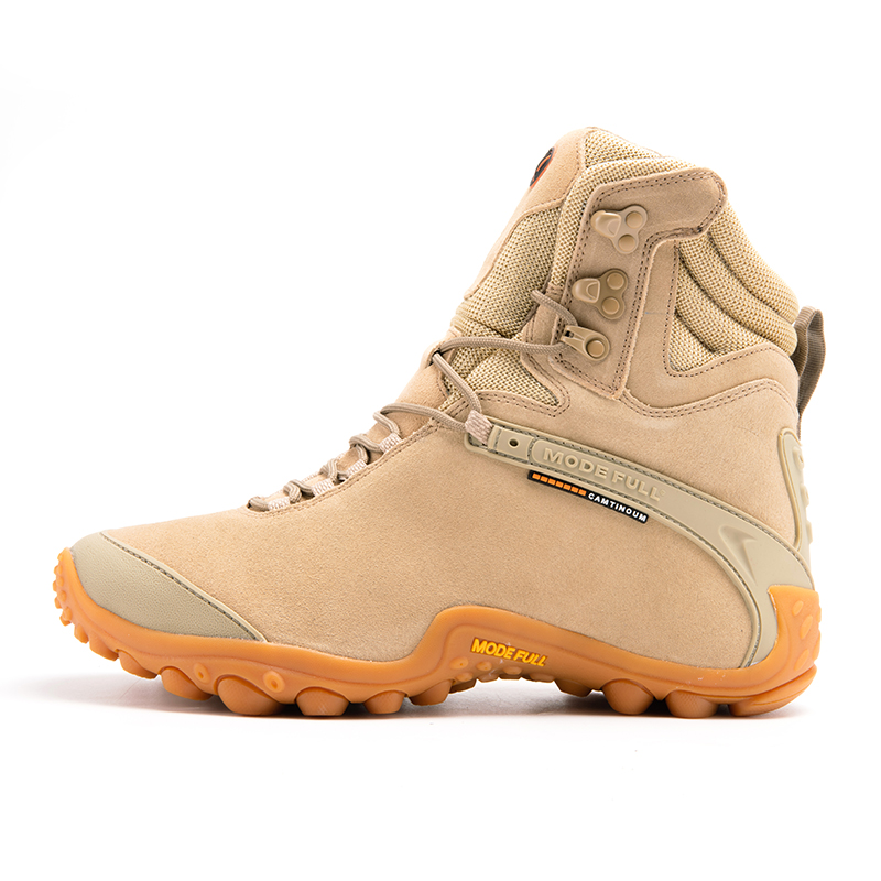 MODE FULL Outdoor Casual Cushioning Slip Resistant Abrasion Resistant Waterproof Support Impact Resistant High top