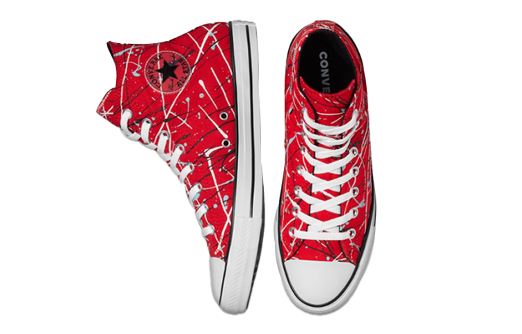 Высокие кеды Converse Chuck Taylor All Star (красные) — фото 4