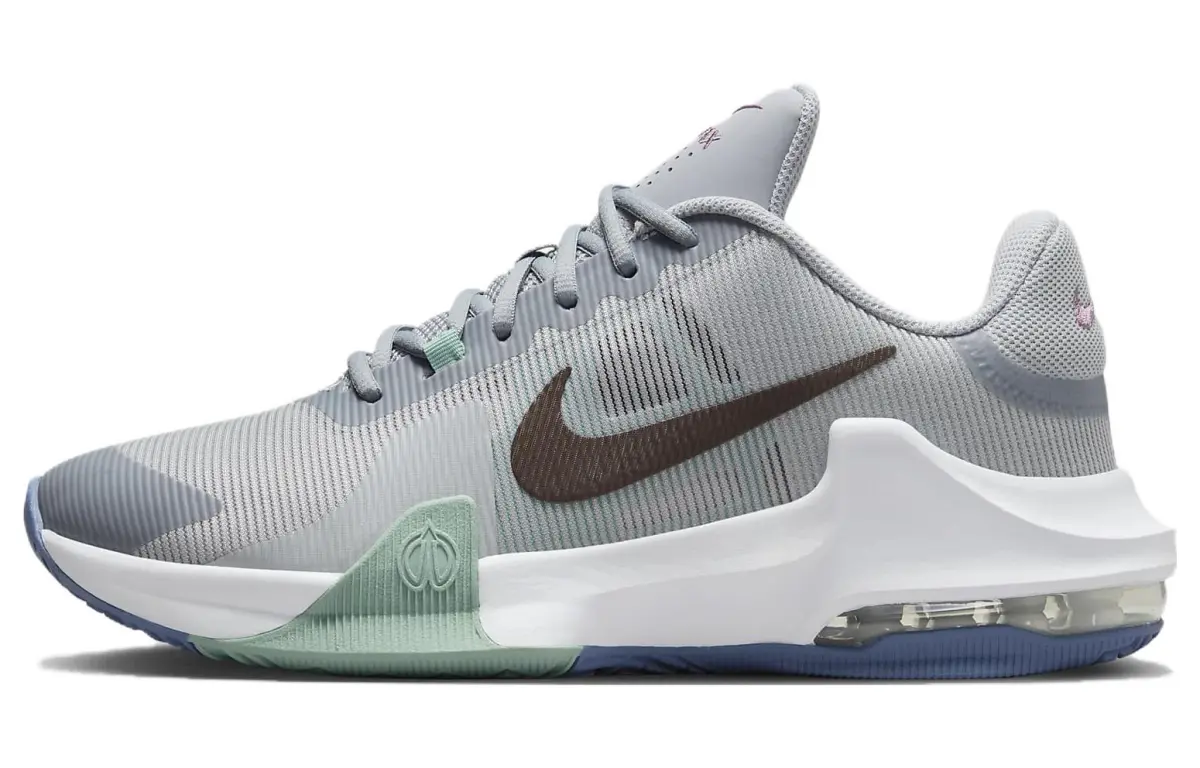 Nike Air Max Impact 4 Wolf Grey Burgundy Crush