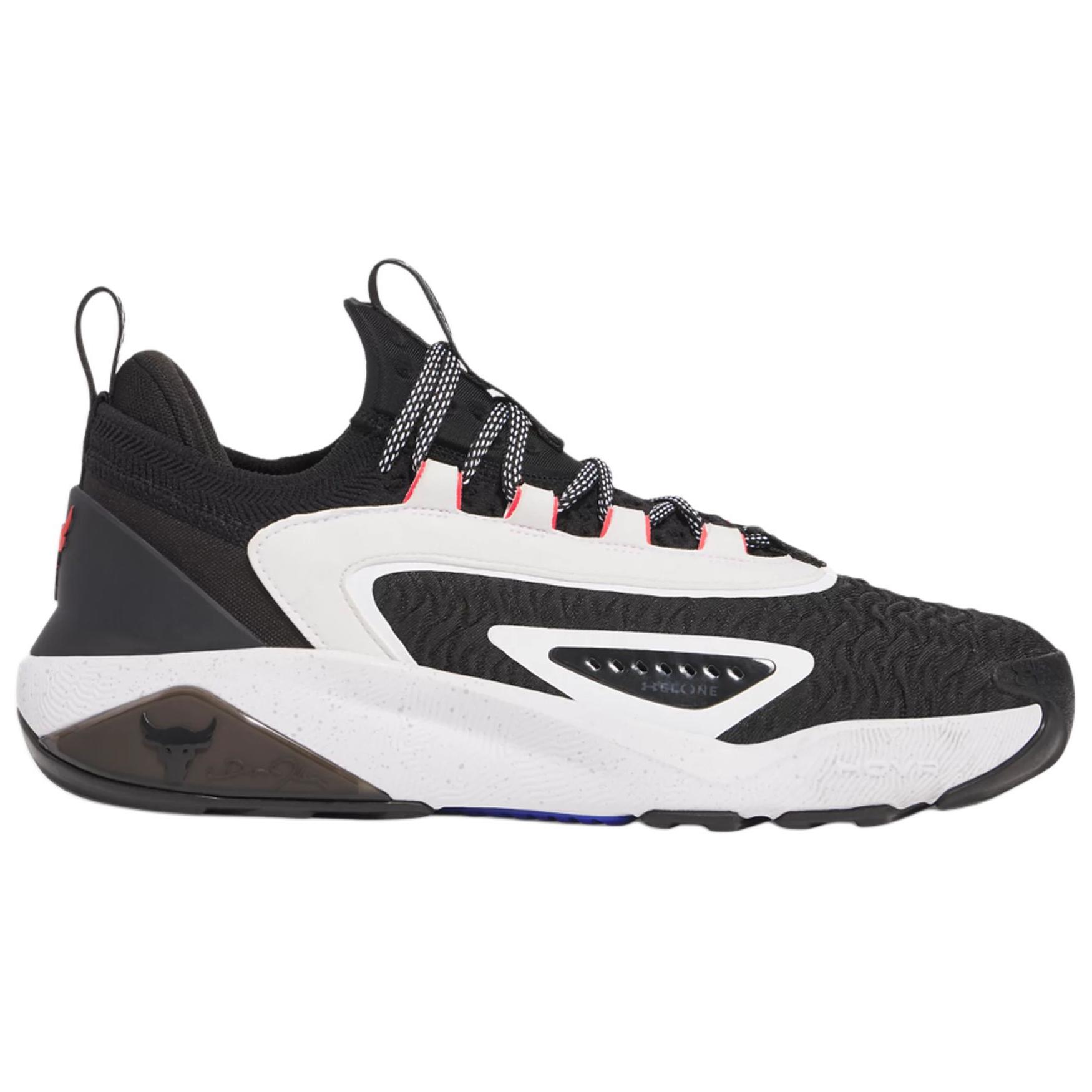 Under Armour Slip Resistant Abrasion Resistant Low top Training Shoes Men’s Black White