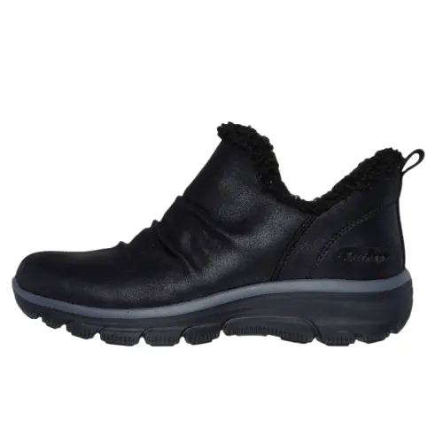 Skechers Relaxed Fit Ankle Boots Women's Black