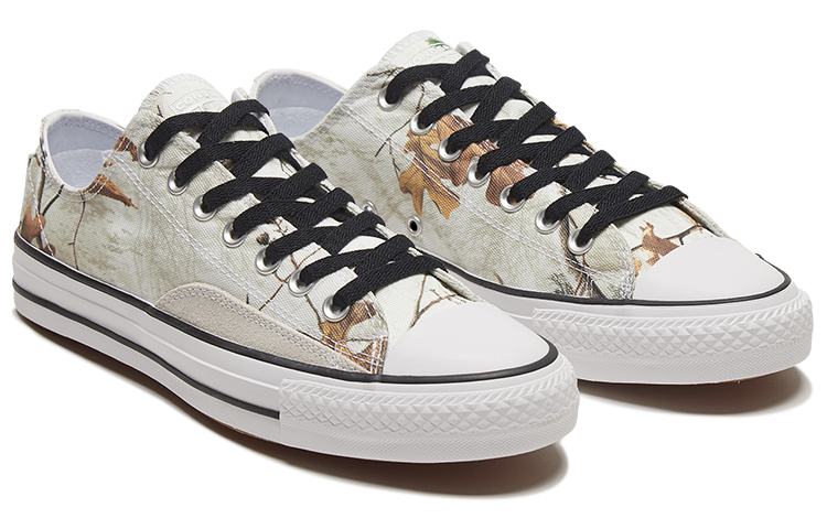 Кеды Converse Chuck Taylor All Star Pro (белые с рисунком) — Белый — фото 3