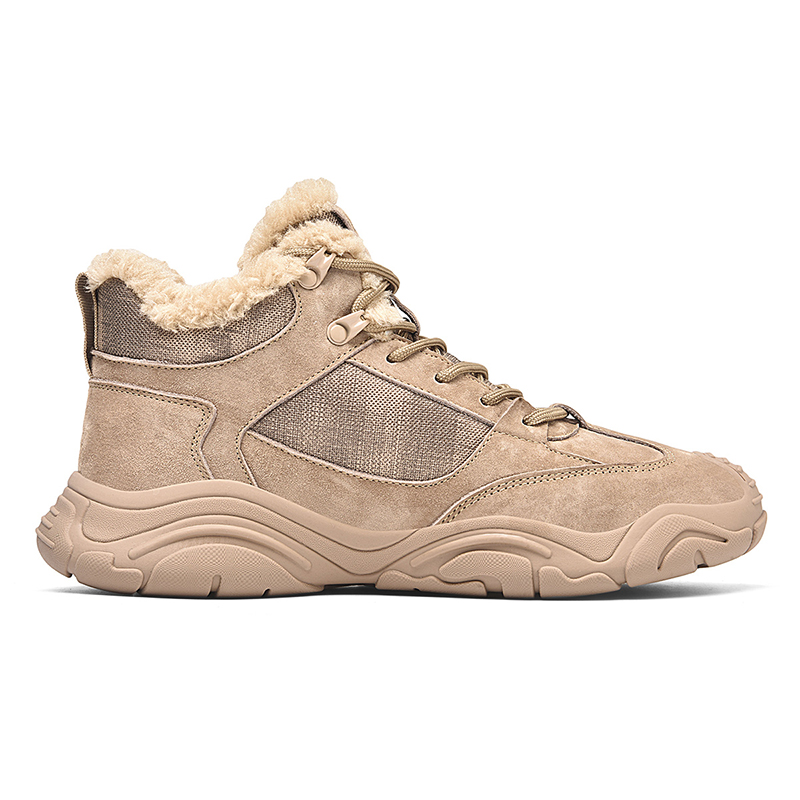 Jeep Slip Resistant Abrasion Resistant Mid top Hiking Shoes Men’s Sand