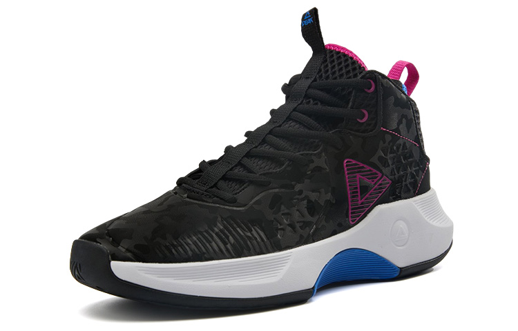 PEAK Ranger Synthetic Leather Slip Resistant Abrasion Resistant High top Performance Basketball Shoes Men’s
