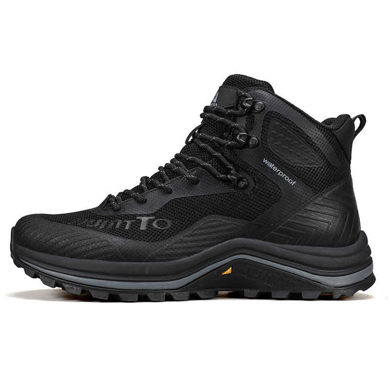 HUMTTO Cushioning Slip Resistant Abrasion Resistant Cushioning Slip Resistant Abrasion Resistant High top Hiking Shoes