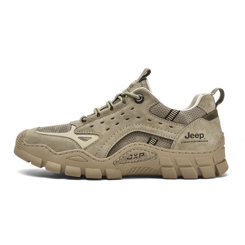 Jeep Textile, Pigskin Low top Hiking Shoes Men’s