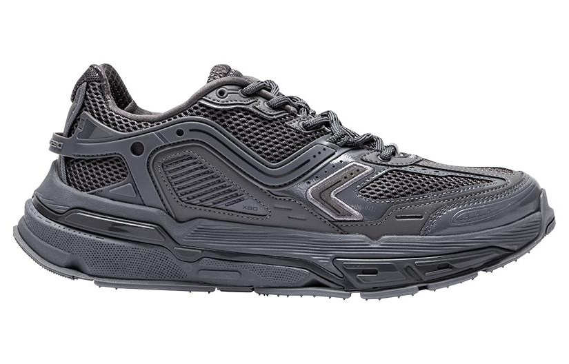 XTEP Training Shoes Women’s Low Top Charcoal Gray