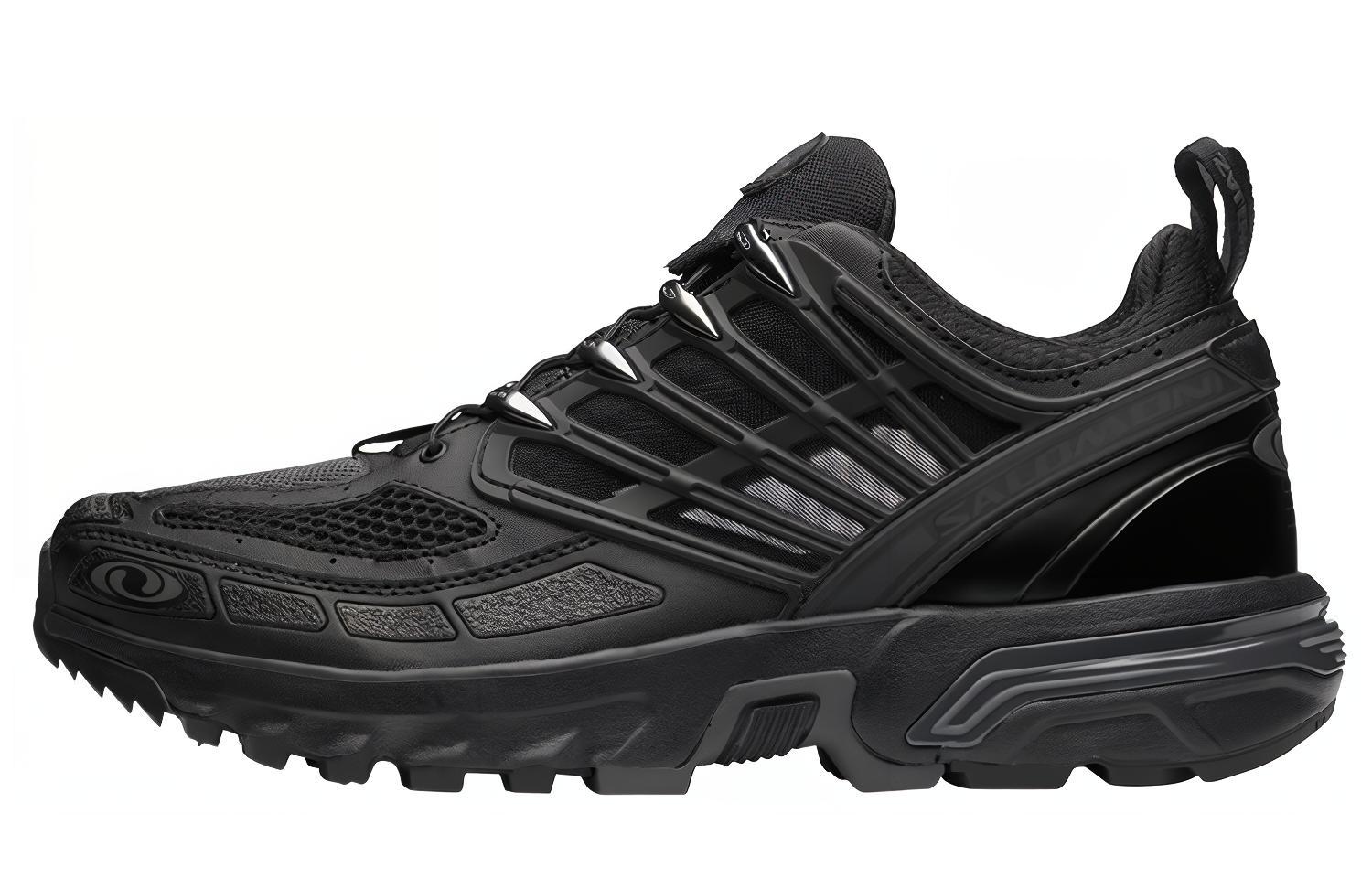 SALOMON Salomon ACS Pro Advanced Comfortable Breathable Supportive Low Top Hiking Shoes Unisex Black
