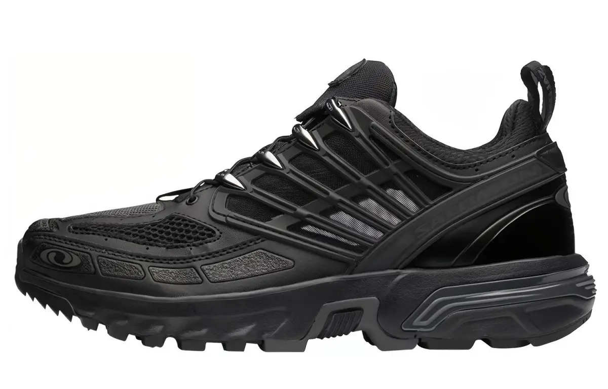 SALOMON ACS Pro Advanced Comfortable Low top Running Shoes Unisex Black