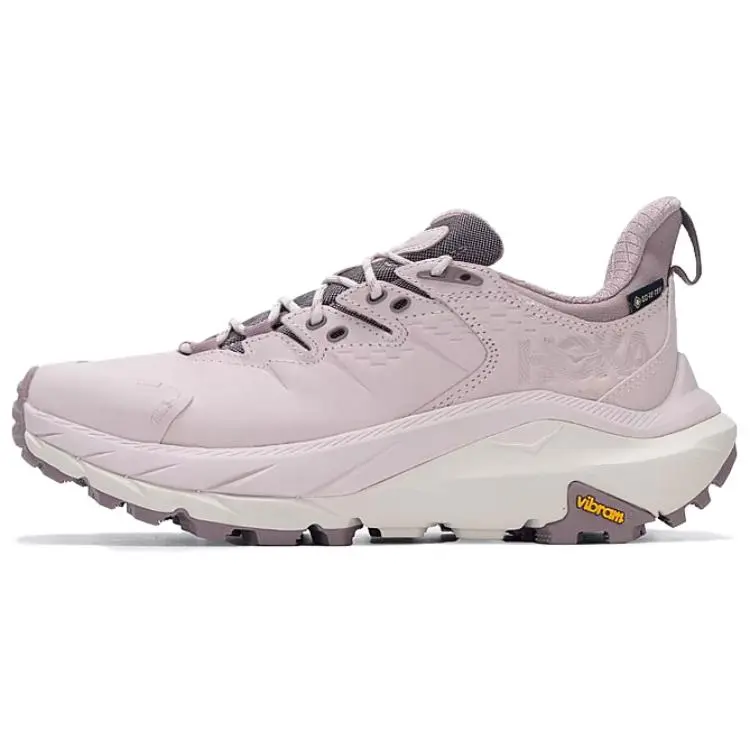 HOKA ONE ONE Kaha 2 Slip Resistant Abrasion Resistant Low top Hiking Shoes Women's Light Pink