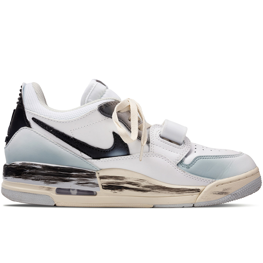 Jordan Legacy 312 Arctic Circle Synthetic Leather, Leather Abrasion Resistant Low top Vintage Basketball Shoes Men’s