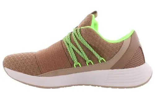 Under Armour Breathe Cushioning Abrasion Resistant Cushioning, Wear Resistant Low top Training Shoes Unisex Brown Green