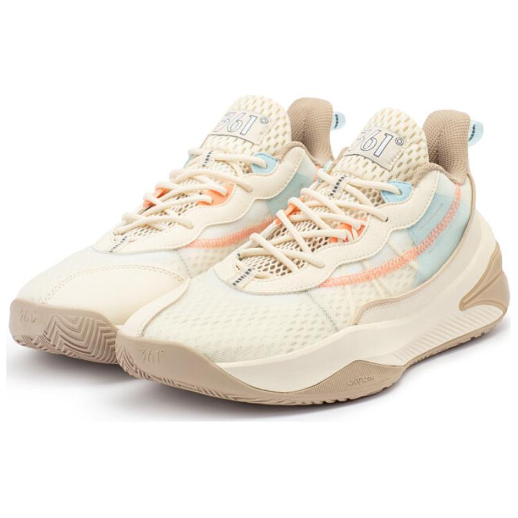 361° Sports Mesh Cushioning Slip Resistant Low top Basketball Shoes Men’s Pink