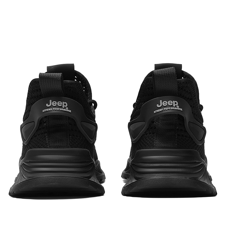 Jeep Low top Mountaineering Shoes Unisex Black