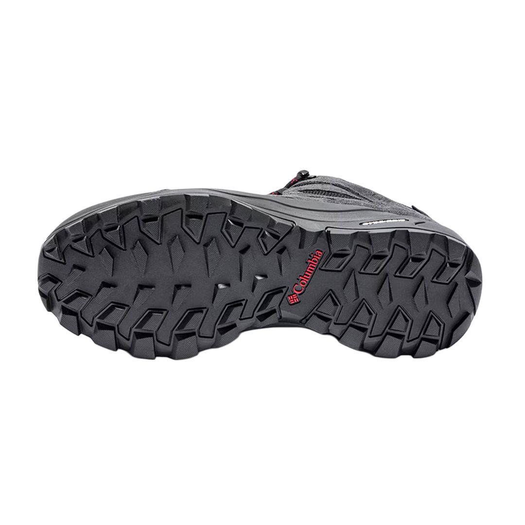 Columbia Redmond Abrasion Resistant Breathable Thermal Mid top Mountaineering Hiking Shoes Men’s Gray