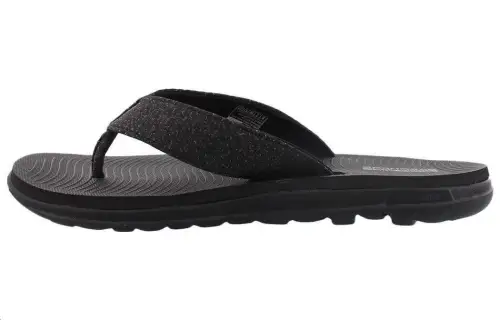 Skechers On The GO Fle Rubber Sole Flip Flops Women's Black