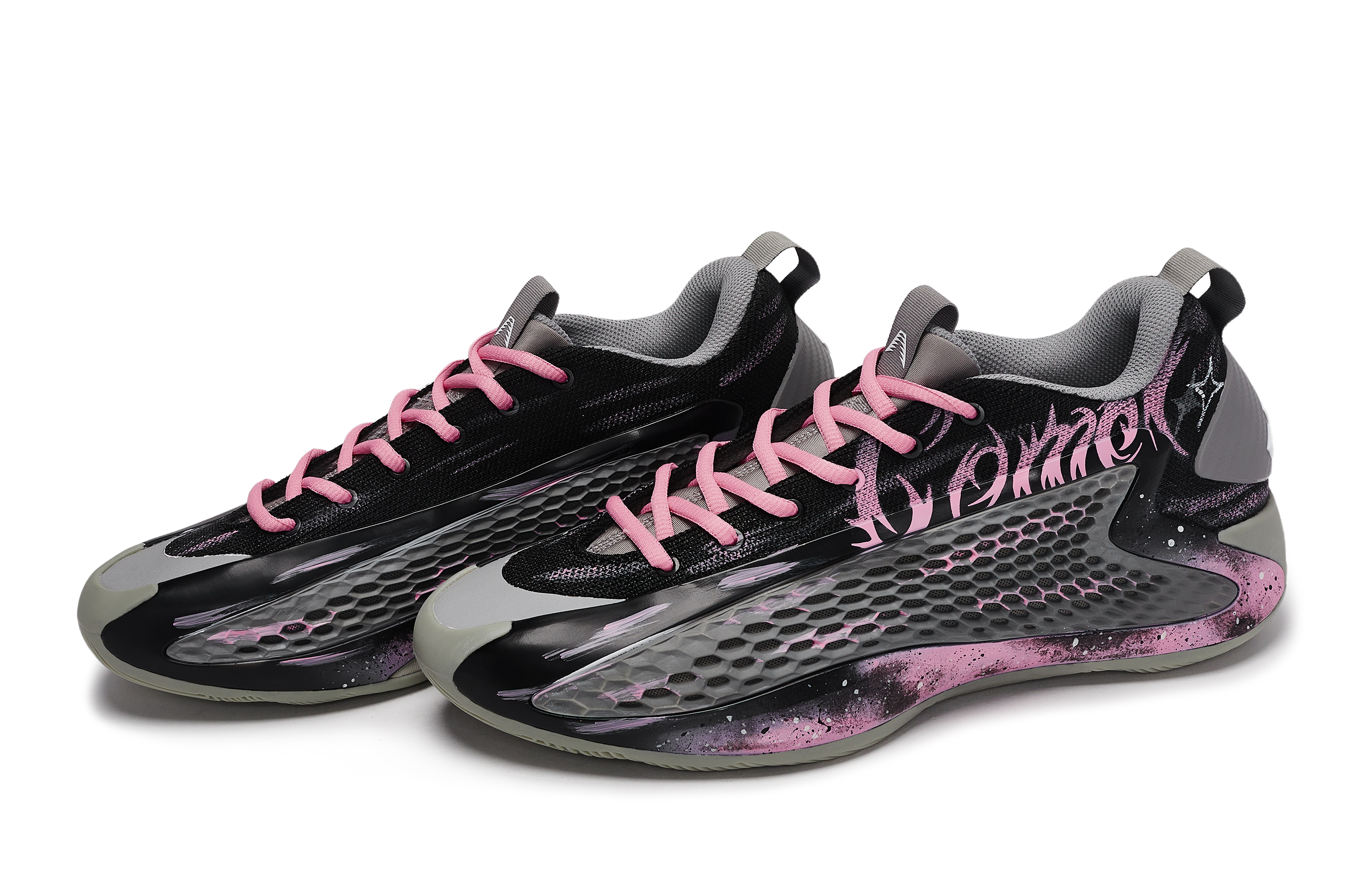 Adidas A.E. 1 811 Manufacturing, Starry Trail, Special Shoe Box Abrasion Resistant Low top Basketball Shoes Unisex
