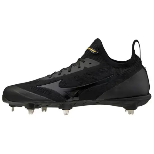 Mizuno Spike Light Revo Pro Comfortable Slip Resistant Low top Training Shoes Men's Black