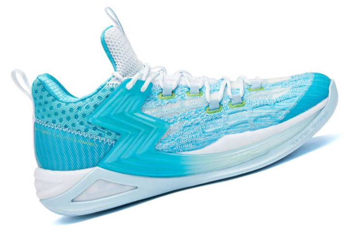 361° Big3 2.0 Basketball Shoes Men’s Mid Top Current Blue/Glacier Blue