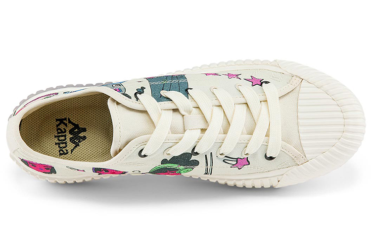 Kappa Player Collection Zhao Diyu Collaboration Casual Wear resistant And Lightweight Low top Canvas Shoes Women's