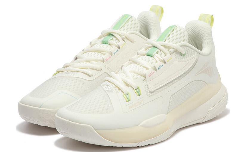 361° Burning Fight 3.0 Basketball Shoes Men’s Low Top Ecru