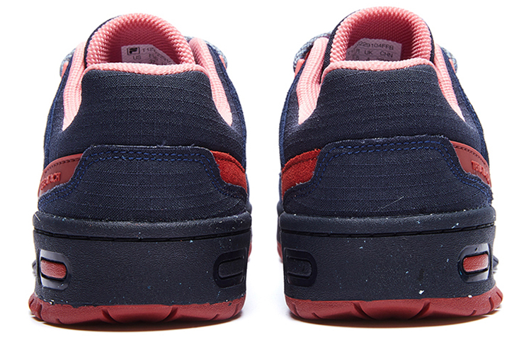 FILA FUSION X Marcelo Burlon Teratach Low Shoes ‘Navy Red’ Women’s