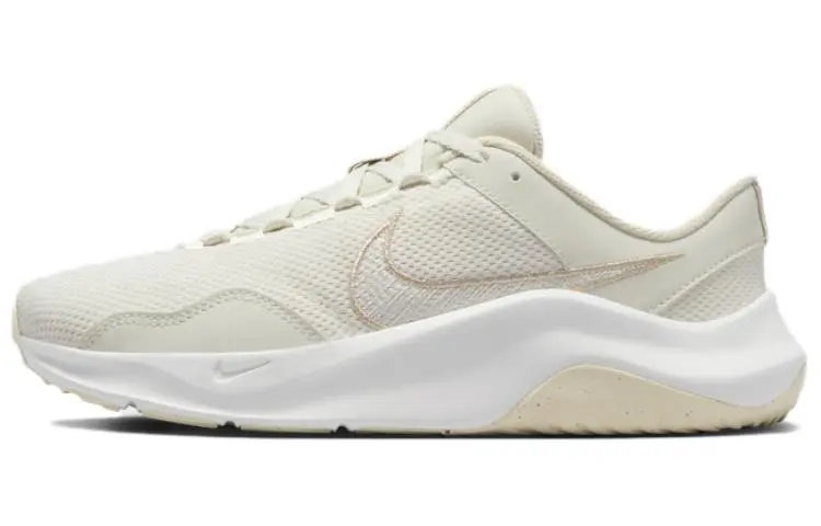 Nike Legend Essential 3 Cushioning, Wear Resistant Low top Training Shoes Women's White