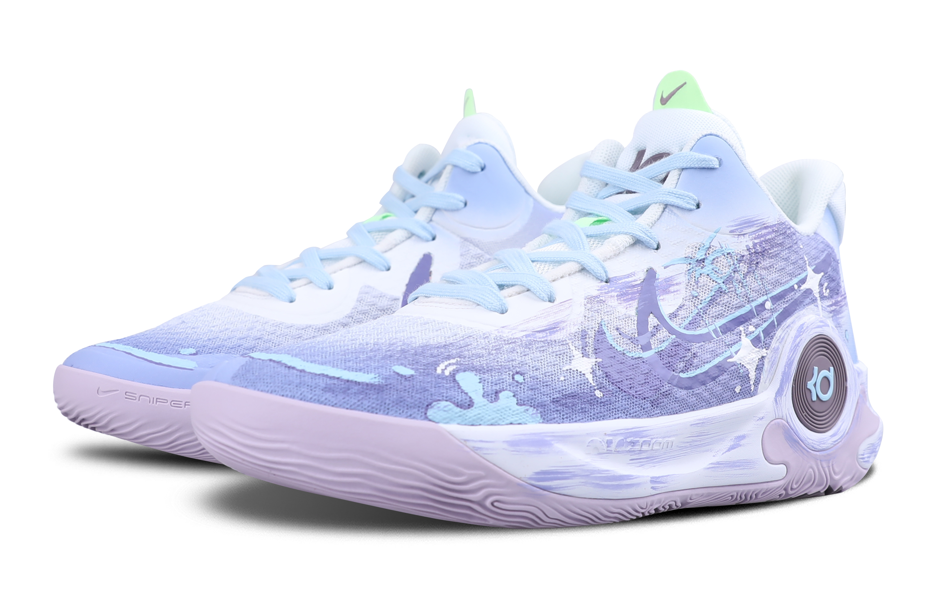 Nike KD Trey 5 IX Slip Resistant Abrasion Resistant Slip Resistant Abrasion Resistant Mid top Vintage Basketball Shoes