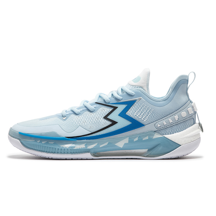 361° BIG3 5.0 Quick PRO Snow Mountains Low top Basketball Shoes Men’s Blue White