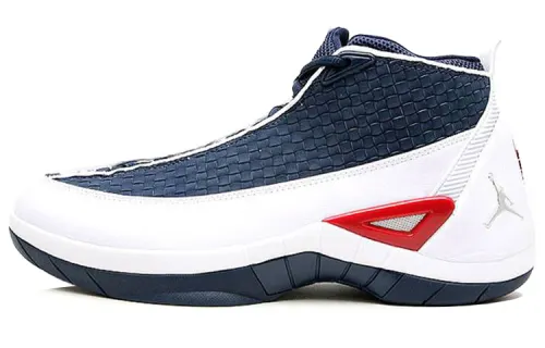 Jordan 15 Se White Navy Red